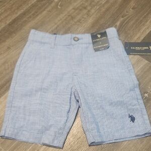 NWT U.S POLO ASSN. SIZE 8 FLAT FRONT SHORTS